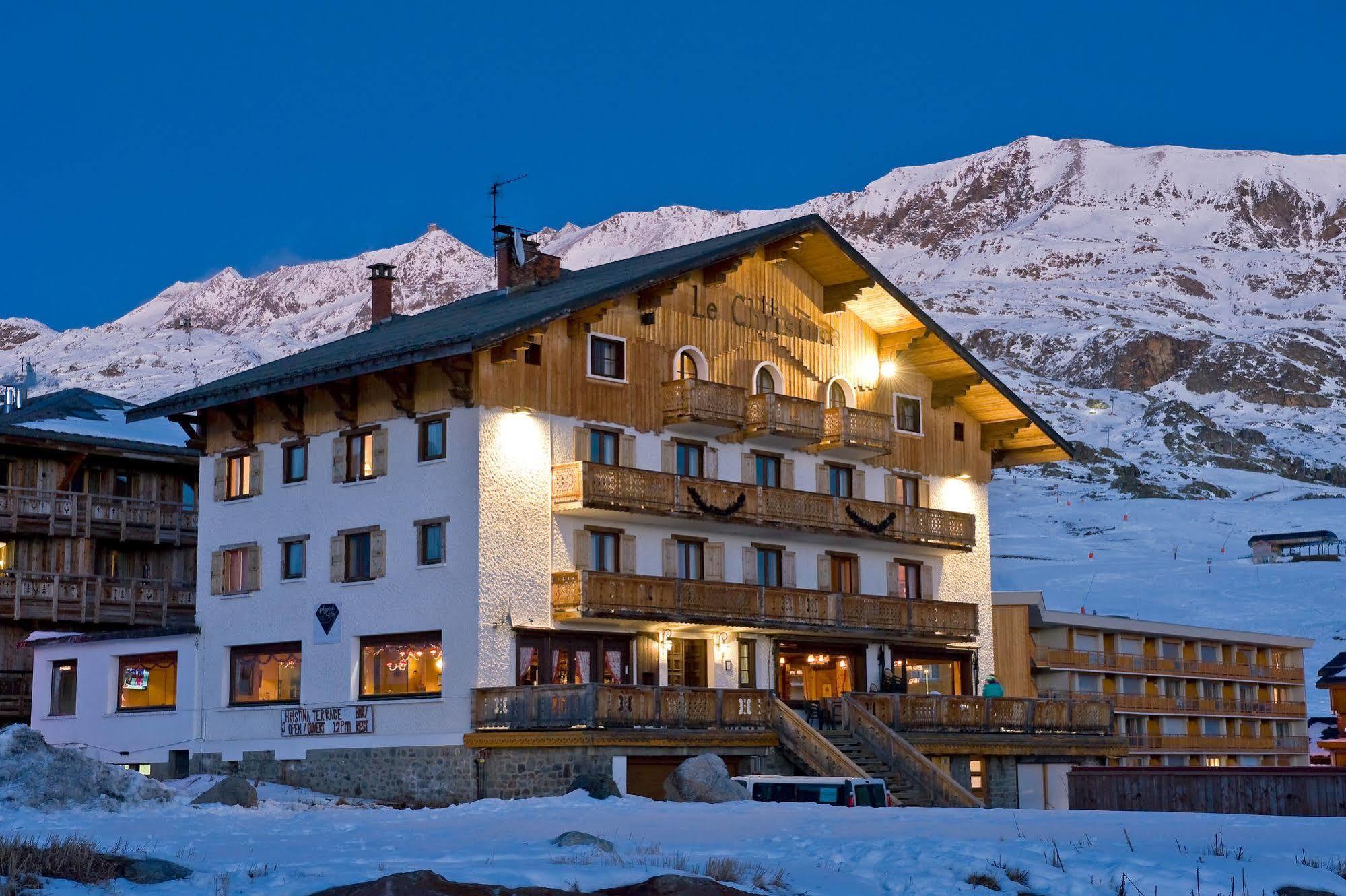 Madame Vacances Hotel Le Christina Alpe d'Huez Exteriör bild