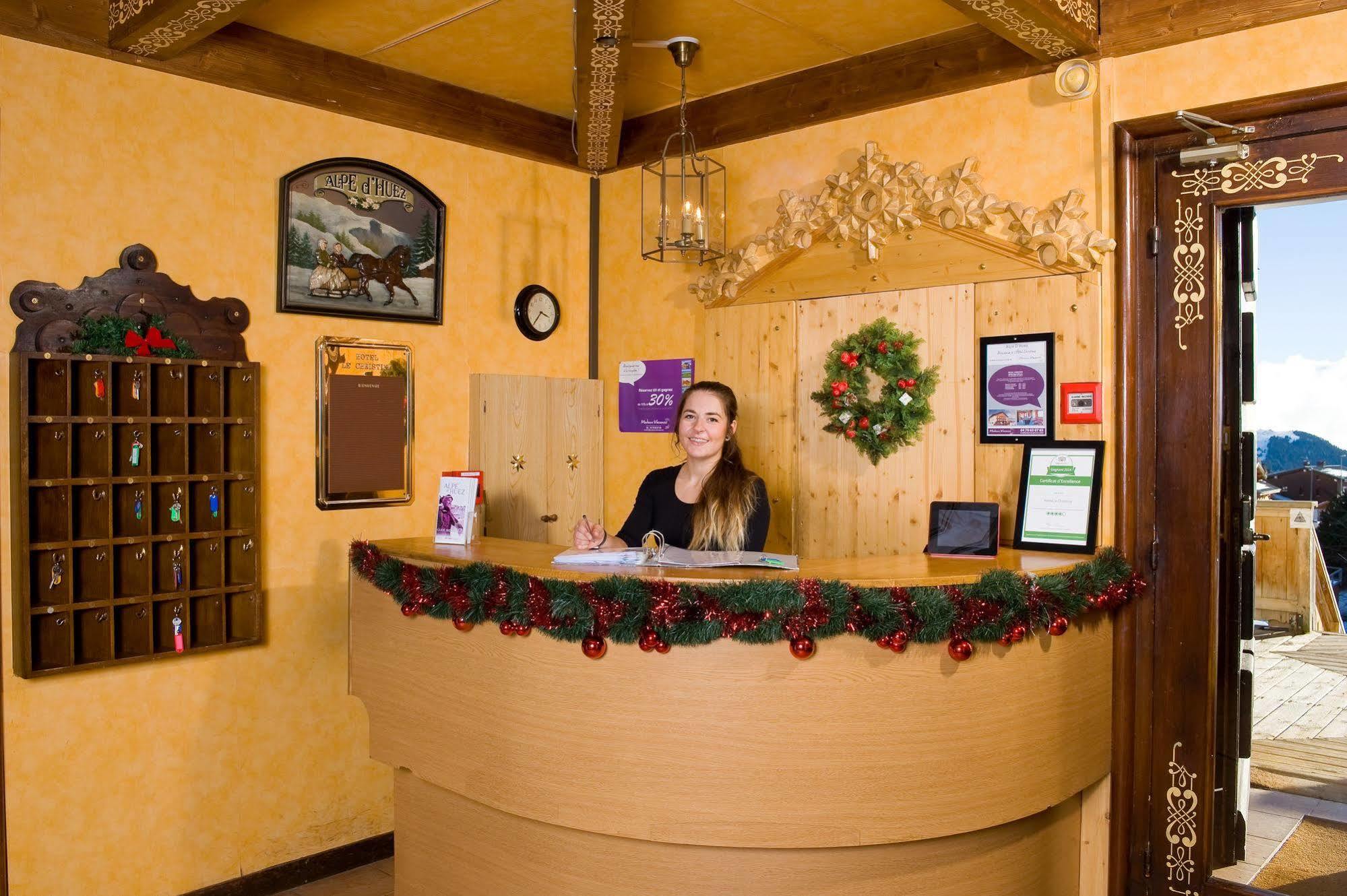 Madame Vacances Hotel Le Christina Alpe d'Huez Exteriör bild